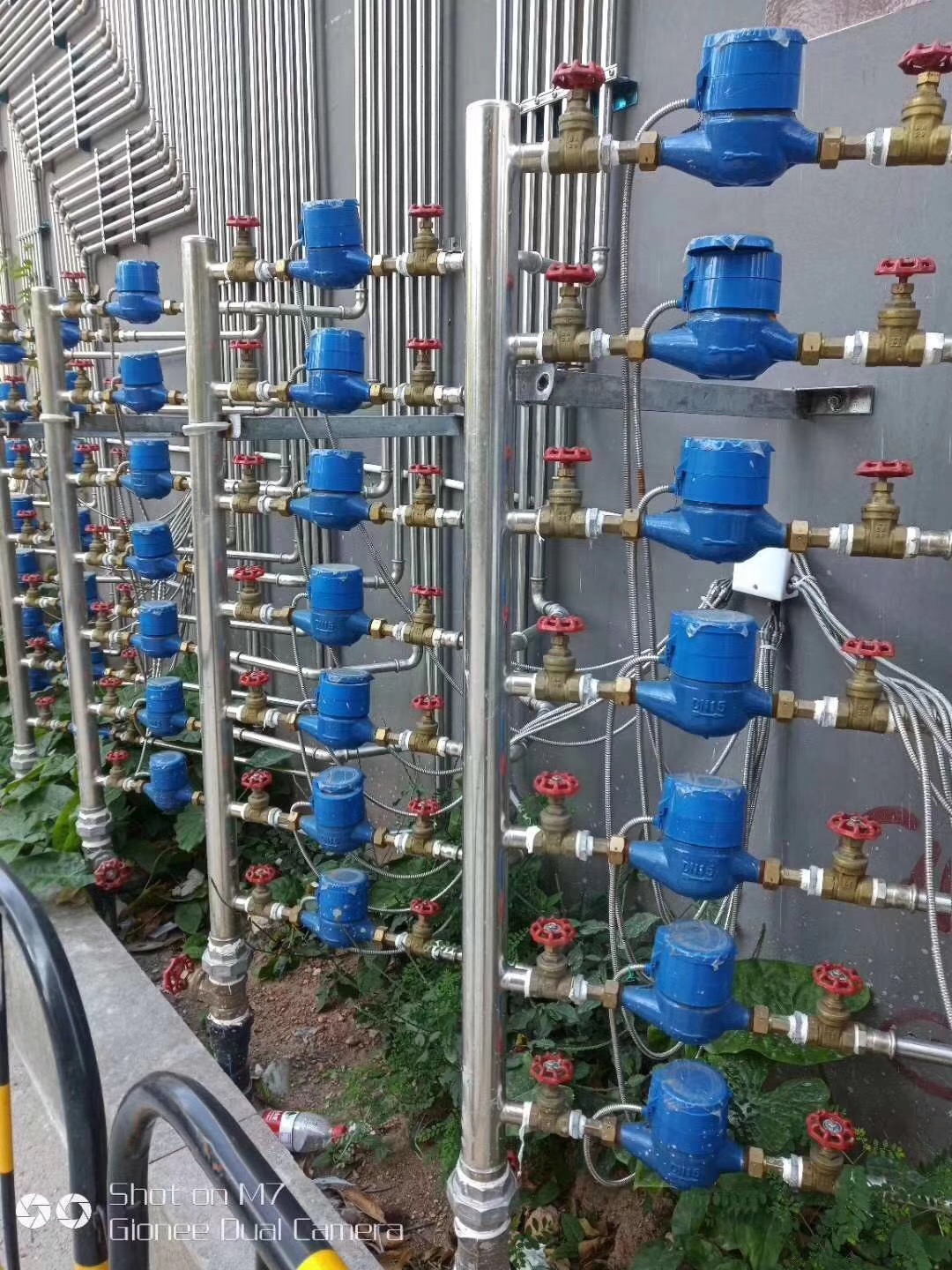 中欧体育水管工程案例